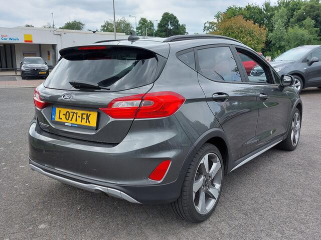 Ford FIESTA 1.0 EcoBoost 101pk Active | Navi | Apple Carpay+Android Auto | Clima | Cruise | Keyless Entry | Pdc | Rijstrook+Licht+Regensensor | Mistlampen | Privacy Glass | 17''lm