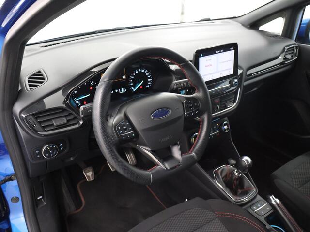 Ford FIESTA 1.0 EcoBoost ST-Line | Winterpakket | Parkeercamera | Cruise Control Adaptief | Navigatie via Carplay | Climate Control | Full LED Koplampen | Dodehoeksensor