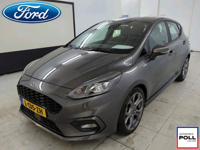 Ford FIESTA 125pk EcoB Hybrid ST-Line X Ad. Cruise Camera Winter Parking pack Dodehoek detectie Dealeronderhouden