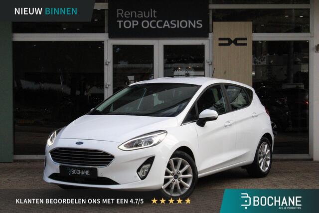 Ford FIESTA 1.0 EcoBoost Titanium | Parkeersensoren | Achteruitrijcamera | Adaptive Cruise Control | Navigatie | Keyless Entry | Climate Control | AppleCarplay/Android Auto | LED