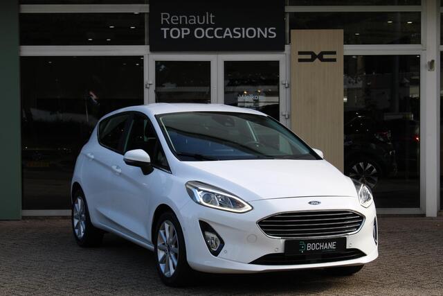 Ford FIESTA 1.0 EcoBoost Titanium | Parkeersensoren | Achteruitrijcamera | Adaptive Cruise Control | Navigatie | Keyless Entry | Climate Control | AppleCarplay/Android Auto | LED