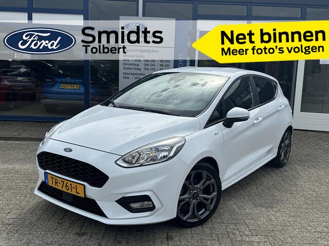 Ford FIESTA 100PK EcoBoost ST-Line | Trekhaak | Cruise | Voorruitverwarming | Parkeersens. Achter
