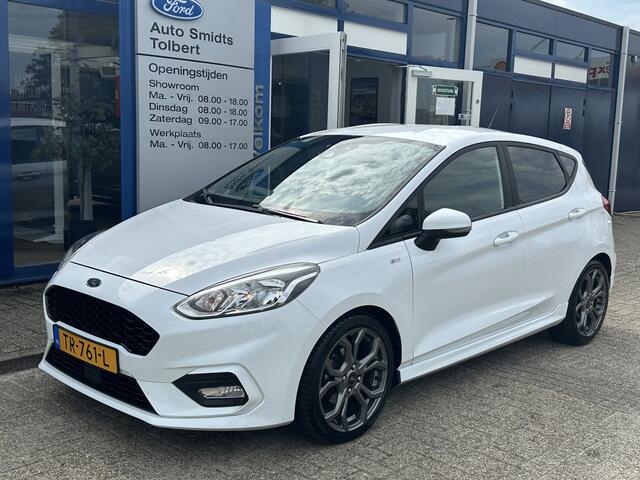 Ford FIESTA 100PK EcoBoost ST-Line | Trekhaak | Cruise | Voorruitverwarming | Parkeersens. Achter