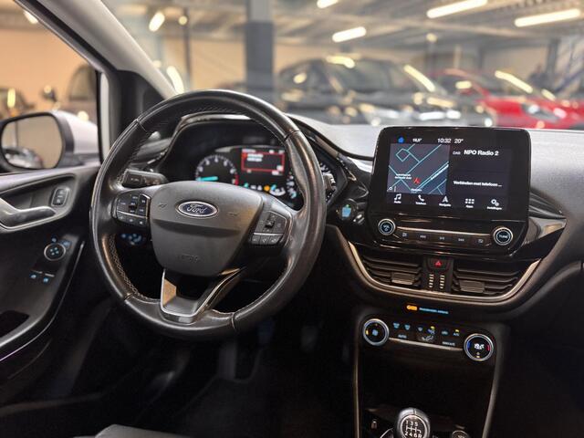 Ford FIESTA 1.0 EcoBoost Titanium Navi Trekhaak Privacy Glass Dealeronderhouden
