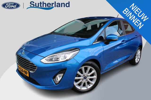 Ford FIESTA 1.0 EcoBoost 100 PK Titanium | Voorruitverwarming | Adaptieve Cruise Control | Camera | Navigatie | B & O Sound | Climate Control | DAB | PDC V+A