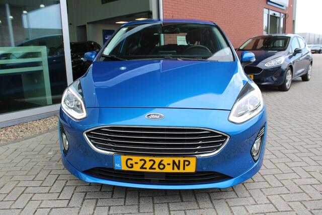 Ford FIESTA 1.0 EcoBoost 100 PK Titanium | Voorruitverwarming | Adaptieve Cruise Control | Camera | Navigatie | B & O Sound | Climate Control | DAB | PDC V+A