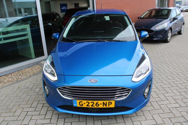 Ford FIESTA 1.0 EcoBoost 100 PK Titanium | Voorruitverwarming | Adaptieve Cruise Control | Camera | Navigatie | B & O Sound | Climate Control | DAB | PDC V+A