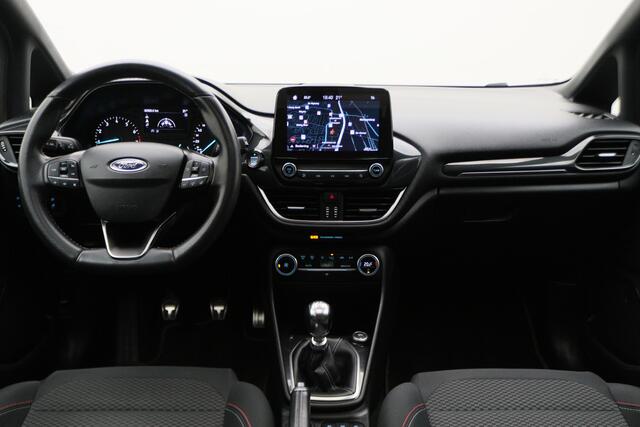 Ford FIESTA 1.0 EcoBoost ST-Line Panoramadak, Cruise, Camera, Apple Carplay, Rijstrooksensor, DAB, 17''