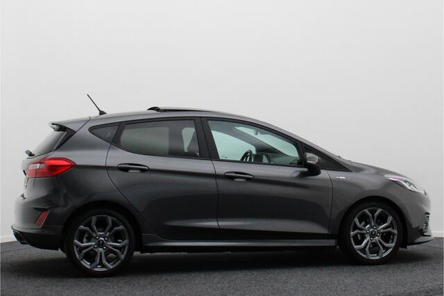 Ford FIESTA 1.0 EcoBoost ST-Line Panoramadak, Cruise, Camera, Apple Carplay, Rijstrooksensor, DAB, 17''