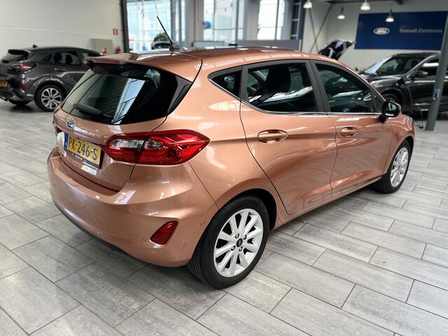 Ford FIESTA EcoBoost 100 pk Titanium | Camera | B&O | Voorruitverw. | Adapt. Cruise | 1e eig. | 100% dealer onderh.
