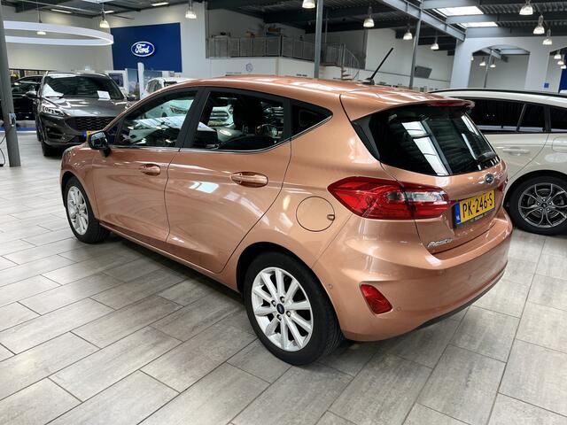 Ford FIESTA EcoBoost 100 pk Titanium | Camera | B&O | Voorruitverw. | Adapt. Cruise | 1e eig. | 100% dealer onderh.
