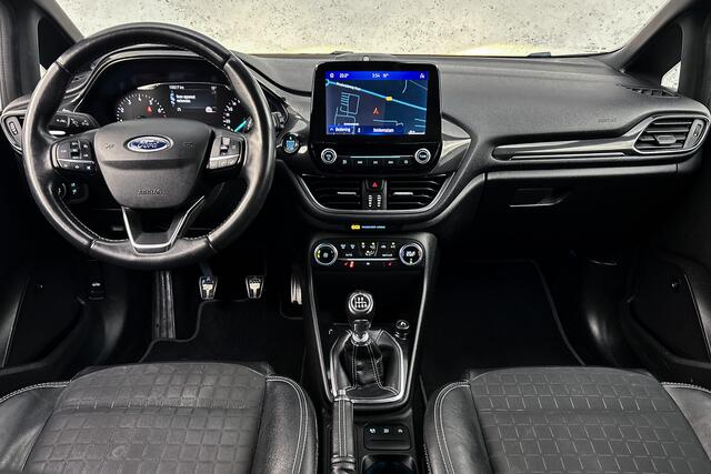Ford FIESTA 1.0 EcoBoost Active | Airco | Stoelverwarming | Parkeersensoren | Half lederen bekleding