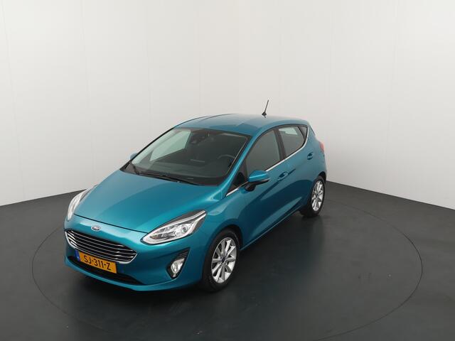 Ford FIESTA EcoBoost 100pk Titanium | 100% dealer onderhouden | Winterpack | Adapt. Cruise | B&O | Camera |