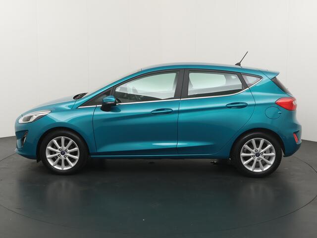 Ford FIESTA EcoBoost 100pk Titanium | 100% dealer onderhouden | Winterpack | Adapt. Cruise | B&O | Camera |