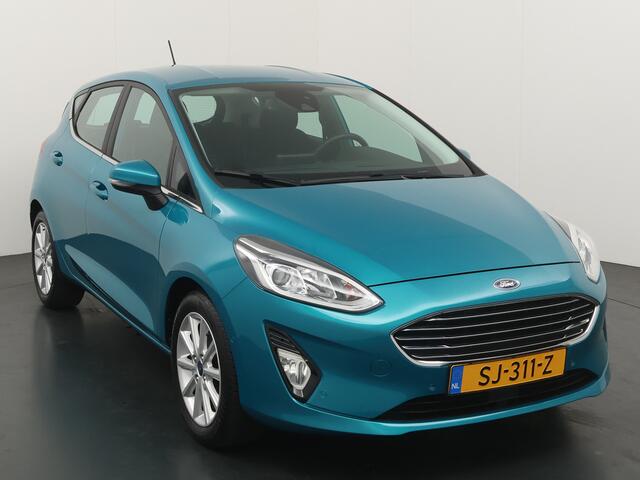Ford FIESTA EcoBoost 100pk Titanium | 100% dealer onderhouden | Winterpack | Adapt. Cruise | B&O | Camera |