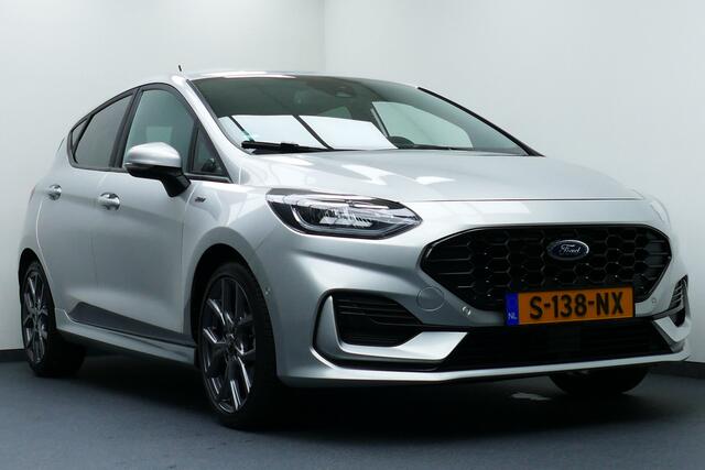 Ford FIESTA 1.0 100pk ST-Line X. Adaptief Cruise, Camera, Navi, Stoel&StuurVerw, 17"LMV