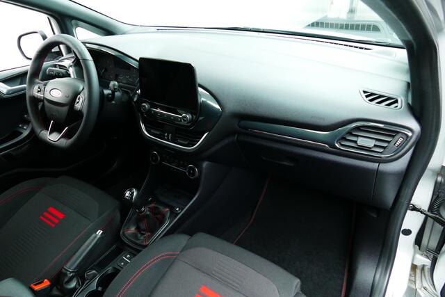 Ford FIESTA 1.0 100pk ST-Line X. Adaptief Cruise, Camera, Navi, Stoel&StuurVerw, 17"LMV