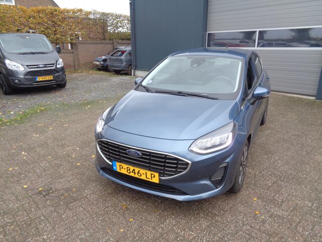 Ford FIESTA 1.0 EcoBoost Hybrid Titanium Ecc, Navigatie, Led, PDC, Chroom