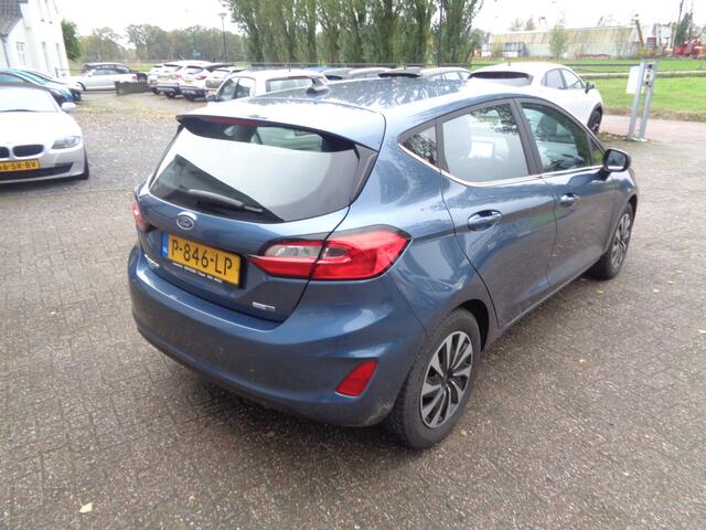 Ford FIESTA 1.0 EcoBoost Hybrid Titanium Ecc, Navigatie, Led, PDC, Chroom