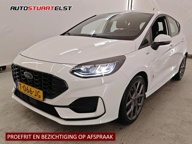 Ford FIESTA 1.0 Hybrid ST-Line 1e Eigenaar | Volledig Onderh | NL-Auto | BTW | Donkere Hemel | Keyless | Cruise | Carplay | Full Led | DAB | PDC | Start/Stop | Hill-Hold