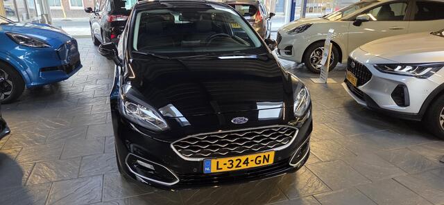 Ford FIESTA 1.0 EcoBoost Hybrid Vignale Lederen bekleding-125pk-addaptieve cruise-winterpack