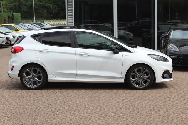 Ford FIESTA 1.0 EcoBoost ST-Line X / Panoramadak / Navigatie / Full LED / 17'' / Keyless / Stuur+stoelverwarming / Parkeerhulp achter / DAB / Cruise Control