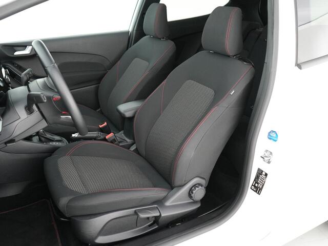 Ford FIESTA ST-Line 1.0 125pk AUTOMAAT |panoramadak|LED-koplampen|18" lichtmetalen wielen|Apple Carplay|blindspot|winter pack|parkeersensoren en camera|adaptive cruise control|