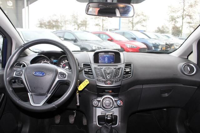 Ford FIESTA 1.0 80 PK Style Ultimate | Cruise Control | Airco | Navigatie | Lichtmetalen Velgen | PDC V+A | Bluetooth carkit