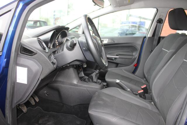 Ford FIESTA 1.0 80 PK Style Ultimate | Cruise Control | Airco | Navigatie | Lichtmetalen Velgen | PDC V+A | Bluetooth carkit