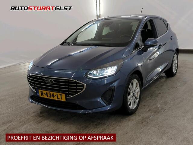 Ford FIESTA 1.0 Hybrid Titanium X 1e Eigenaar | Volledig Onderh | BTW | Camera | Navi | Carplay | Full Led | Cruise | DAB | PDC