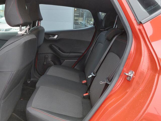 Ford FIESTA 1.0 EcoBoost 101pk ST-Line 5-Deurs | Navi | Apple Carplay+Android Auto | Clima | Cruise | Rijstrook+Lichtsensor | Pdc | Mistlampen | Privacy Glass | 17''lm