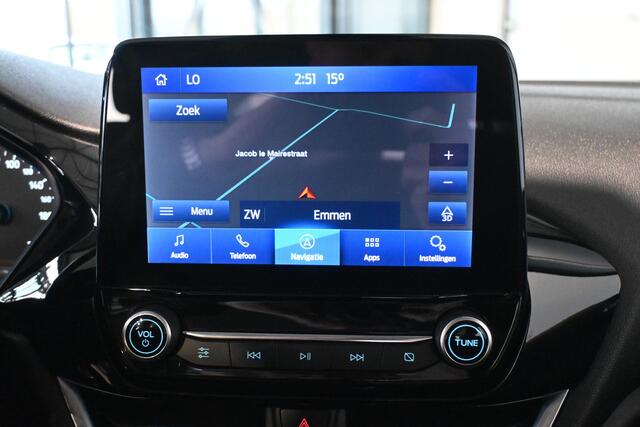 Ford FIESTA 1.0 EcoBoost Hybrid Titanium Navigatie Carplay LED 1e Eigenaar Rijklaarprijs Inruil Mogelijk!