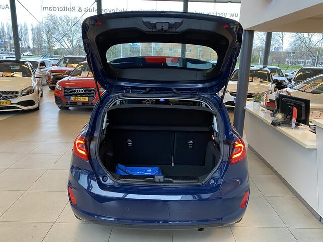 Ford FIESTA 1.0 EcoBoost Titanium,Apple Carplay/Android Auto,Climate&Cruisecontrol,Spraakbediening,Parkeerassistent,Lane Assist,DAB+,Elektrischpakket,Parkeersesnsoren,16 Inch Lmv