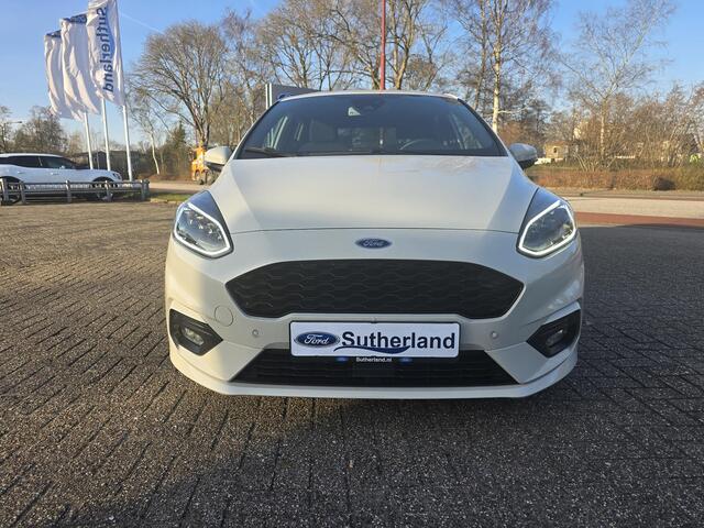Ford FIESTA 1.0 EcoBoost Hybrid ST-Line X | Adaptive cruise control | Winter Pack | Dodehoeksensoren | Full-LED koplampen | Achteruitrijcamera | Draadloze telefoonlader | Privacy glass