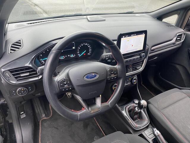 Ford FIESTA 1.0 EcoBoost ST-Line met o.a. cruise, stoel- en voorruitverwarming, navi, etc.