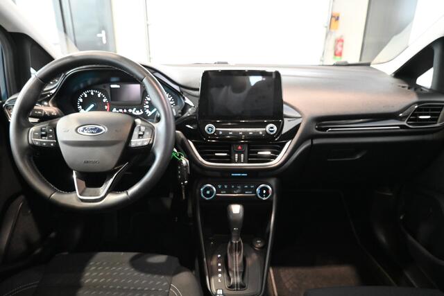 Ford FIESTA 1.0 EcoBoost Titanium Automaat Clima Navigatie LED Carplay Rijklaarprijs Inruil Mogelijk!