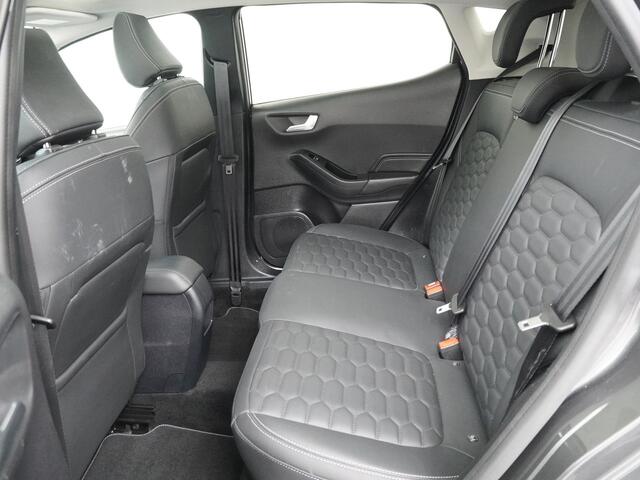 Ford FIESTA EcoBoost 125 pk Vignale | Pano | Winter Pack | Camera | Leer | Adapt. cruise | B&O | 17" | Pr. glass |