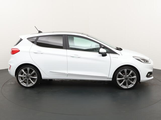 Ford FIESTA 125PK EcoBoost Vignale | Adapt. Cruise | Winterpack| Pano dak | Leder | B&O | Dode hoek detectie |
