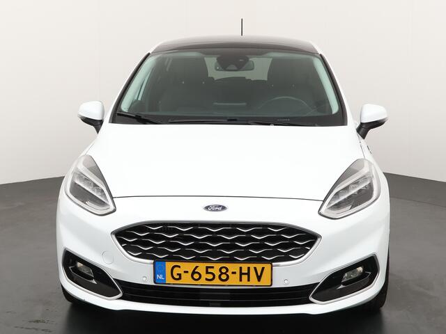 Ford FIESTA 125PK EcoBoost Vignale | Adapt. Cruise | Winterpack| Pano dak | Leder | B&O | Dode hoek detectie |