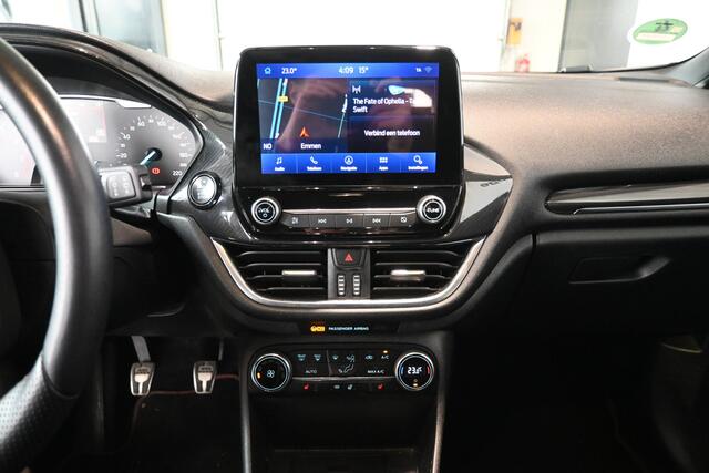 Ford FIESTA 1.0 EcoBoost ST-Line X Led Navigatie Stuur/Stoelverwarming Carplay Rijklaarprijs Inruil Mogelijk!