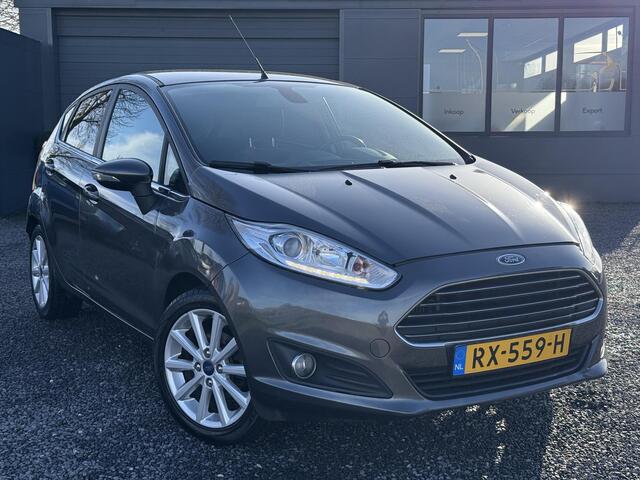Ford FIESTA 1.0 EcoBoost Titanium Navi,Trekhaak,Clima,Cruise,Pdc,5 Deurs,Lm velgen,D-riem recent vv,Nieuwe Apk bij Aflevering