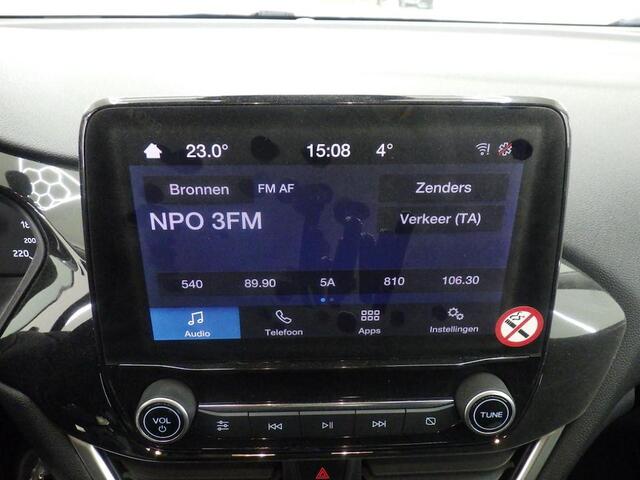Ford FIESTA 125pk Eco Hybrid Automaat Titanium Climat Adaptive Cruise Apple Carplay Parkeersensoren 5drs
