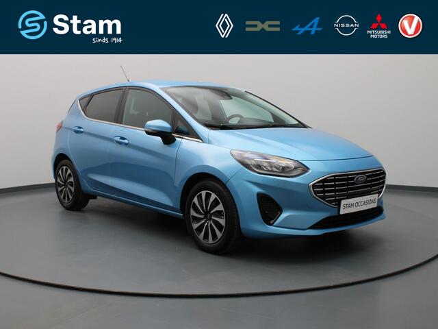 Ford FIESTA 1.0 EcoBoost Hybrid Titanium 125pk Cruise | Climate | Parkeersens. achter | Stoel-/stuur-/voorruitverw.