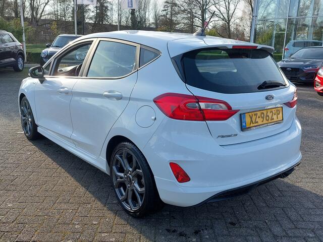 Ford FIESTA 1.0 EcoBoost 101pk ST-Line 5-Deurs | Origineel NL | Navi | Apple Carplay+Android Auto | Airco | Elek.Ramen+Spiegels | Stuurbekrachtiging | Mistlampen | 17''lm