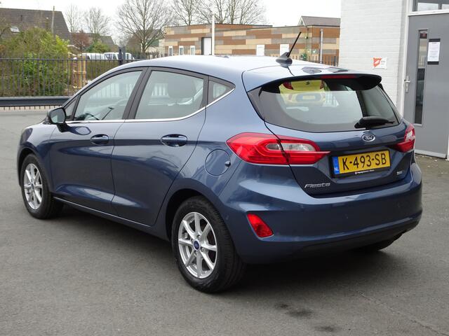 Ford FIESTA 1.0 EcoBoost Hybrid Titanium X Automatische airco, navigatie, parkeersensoren voor en achter, cruise controle, licht metalen velgen, 125 PK, mistlampen, apple carplay, android auto, enz.