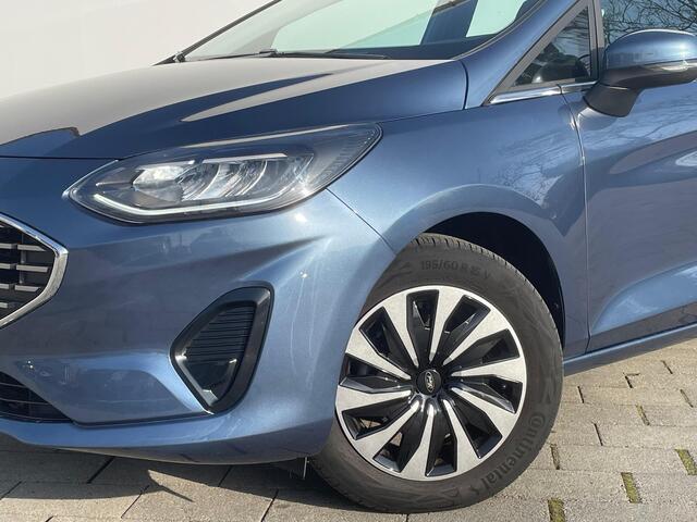 Ford FIESTA EcoBoost Hybrid 125 pk Titanium | LED | Climate Control | Cruise Control | Apple Carplay & Android Auto | Park. sens. Achter |