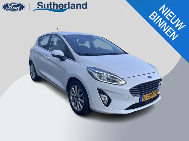 Ford FIESTA 1.0 EcoBoost Titanium 95pk | Winterpack | Adaptieve Cruise controle | Achteruitrijcamera | SYNC 3 Navigatie | Apple Carplay/Android Auto