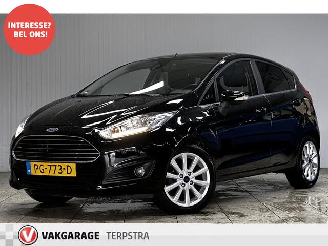 Ford FIESTA 1.0 EcoBoost Titanium /Navi /Climat /Cruise /Elek. pakket /Bluetooth /16"LMV /LED Dagrijverl. /Extra getint glas /PDC V+A /Mistlampen /Isofix /Armsteun.