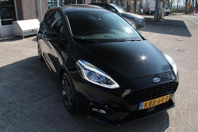 Ford FIESTA 1.0 ST-Line X Carplay, LED, Achteruitrijcamera, ACC, NAVI, Stoel/Stuurverwarming, Parkeerassistent, Parksens. V en A, 17" LMV