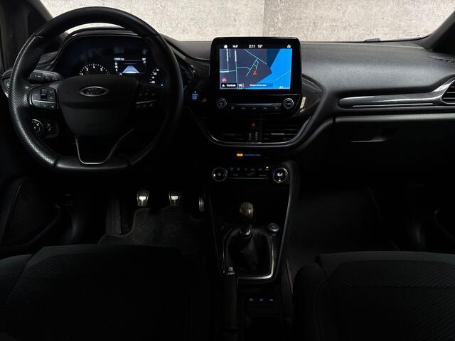 Ford FIESTA 1.0 EcoBoost ST-Line (APPLE CARPLAY, GROOT NAVI, CLIMATE, KEYLESS, GETINT GLAS, SPORTSTOELEN, LM VELGEN, PARKEERSENSOREN, NIEUWSTAAT)